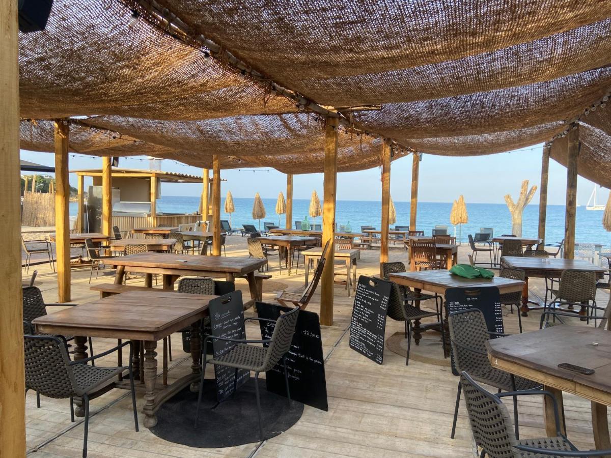 Les Lodges De La Plage U Dragulinu Sari-Solenzara Exteriör bild